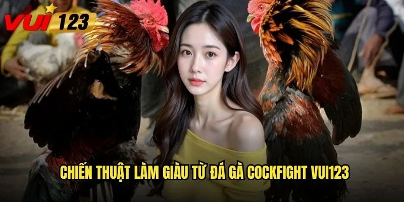 Chiến thuật làm giàu từ đá gà Cockfight Vui123