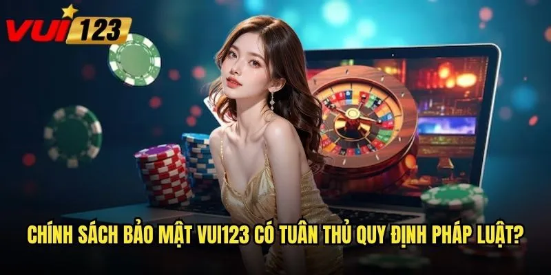 Chính sách bảo mật Vui123 có tuân thủ quy định pháp luật?